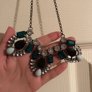 J. Crew Crystal Statement Necklace